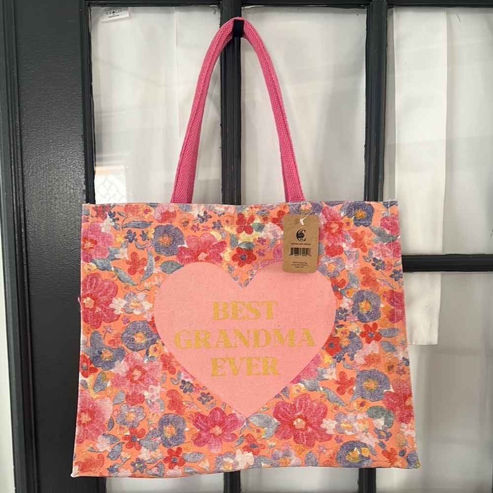 Corinne Haif “Best Grandma Ever” tote nwt